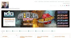 Desktop Screenshot of jamesmathe.com